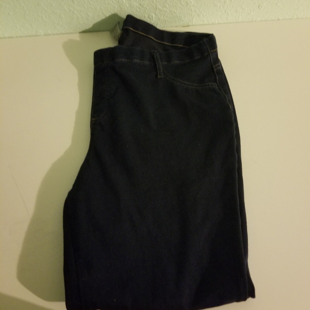 XL (16-18) dark blue jeggings